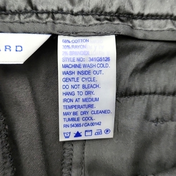 Peter Nygard Women's Grand Luxe Black Velvet Pants Straight  Leg Size 16 - Picture 11 of 15